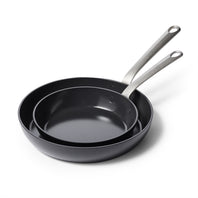 GreenPan Craft Noire 8" and 10" Frypan Set