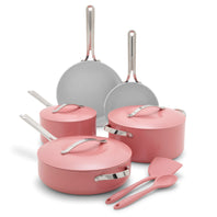 GreenPan Nova 10 Piece Set, Coral