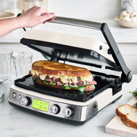 GreenPan Elite 7-in-1 Multi-Function Contact  Grill & Griddle, Cloud Cream