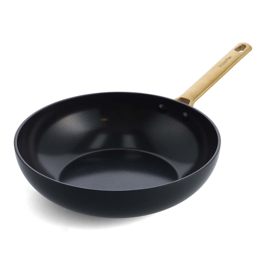 GreenPan Reserve 11" Wok Pan, Black