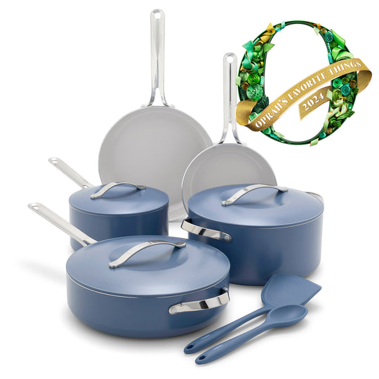 GreenPan Nova 10 Piece Set, Ocean